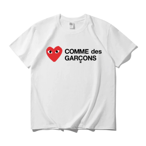 COMME DES GARCONS Letter Logo T-shirts