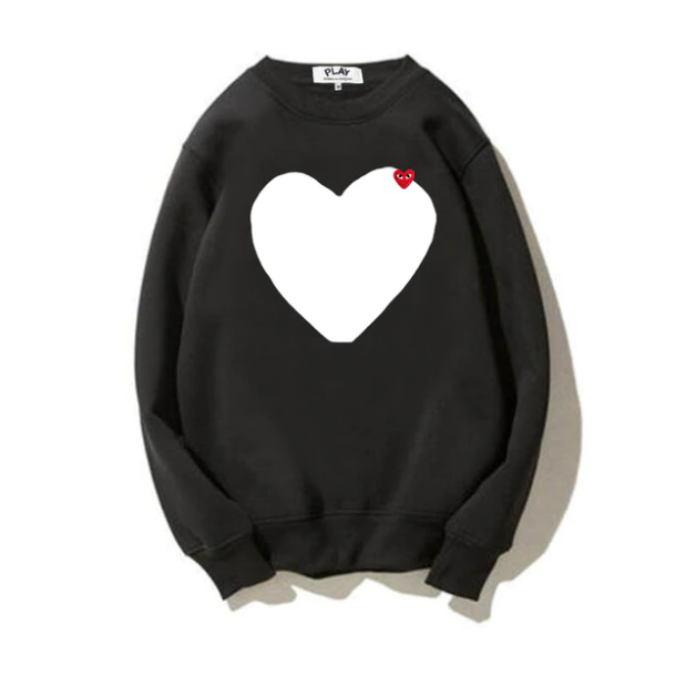 Different Heart and Cdg Sweatshirt