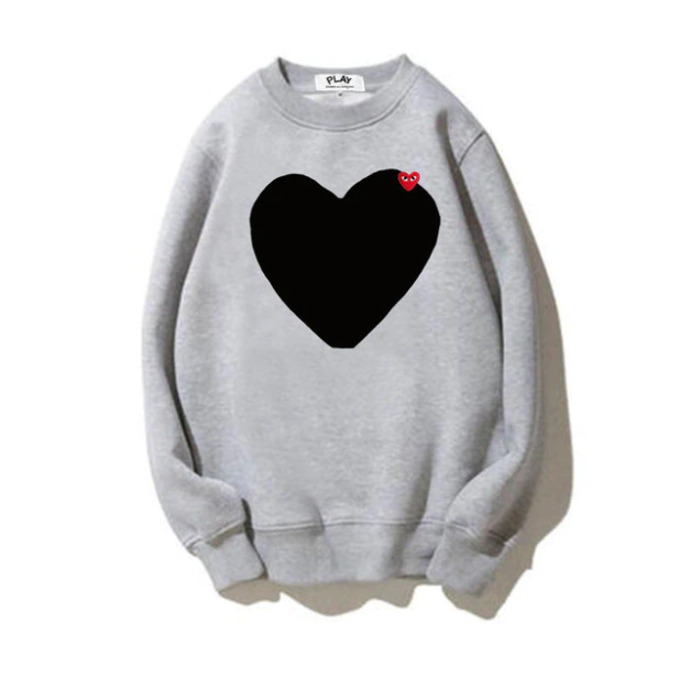 Different Heart and Cdg Sweatshirt
