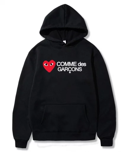 COMME DES GARCONS Letter Logo Hoodie